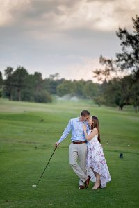 Elize Mare Photography Bryanston Golf Course Engagement