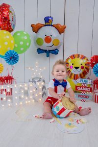 Elize Mare Photography_Circus Carnival Theme Cake Smash
