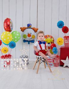 Elize Mare Photography_Circus Carnival Theme Cake Smash