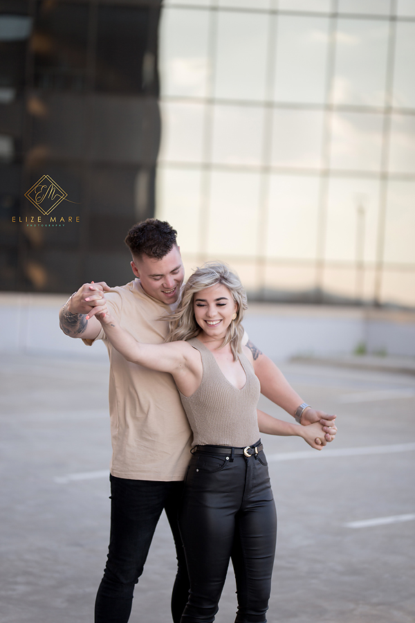 Elize Mare Photography_Sandton City Rooftop Engagement